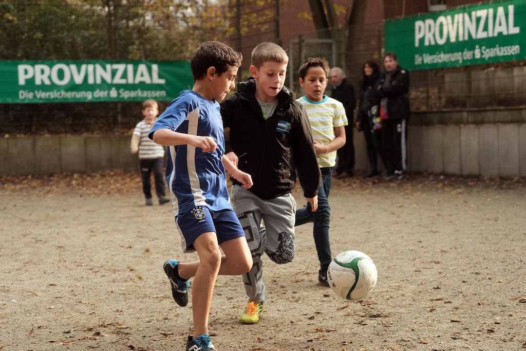 Die „Bolzplatzhelden“ der Bürgerstiftung Düsseldorf starten in ihre neunte Saison