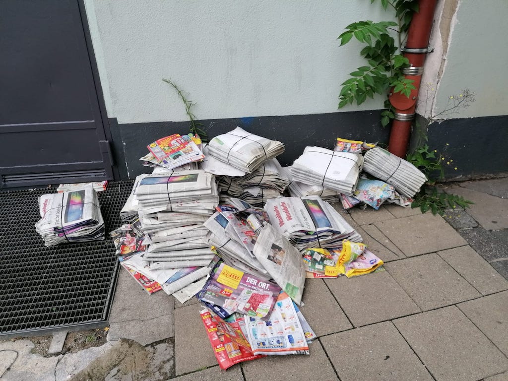 Keine gute Werbung für den Düsseldorfer Anzeiger