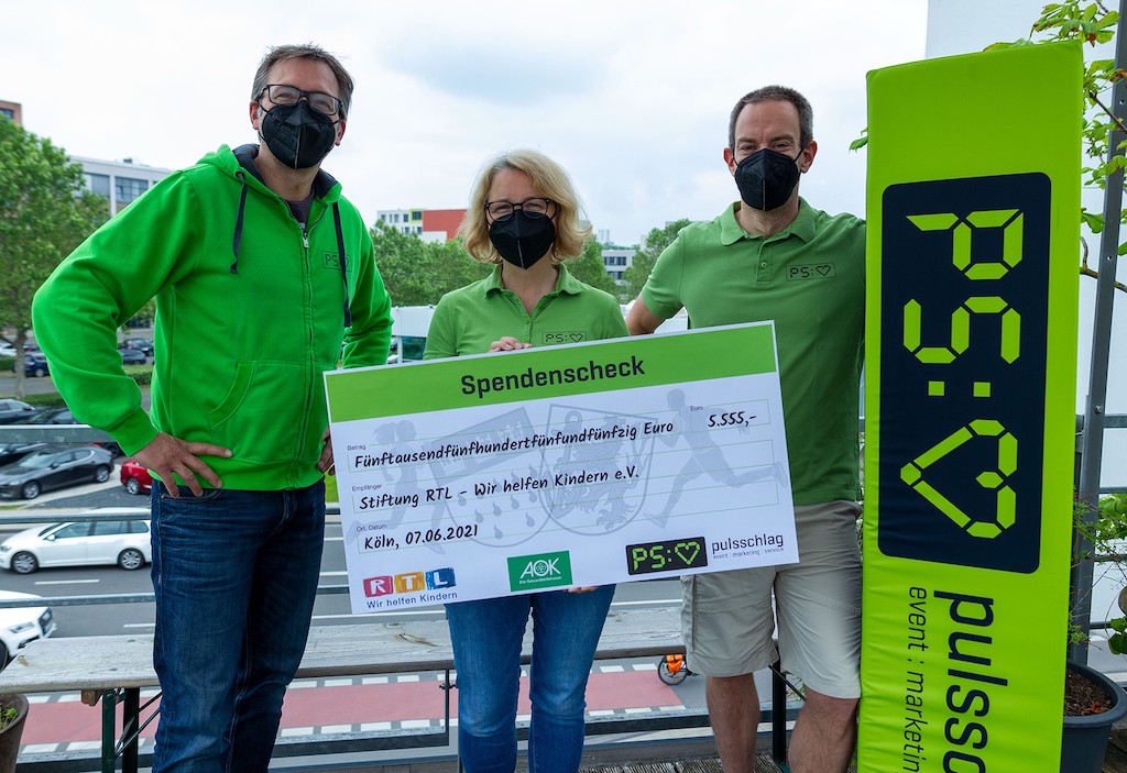 City-Challenge spendete für drei karitative Einrichtungen