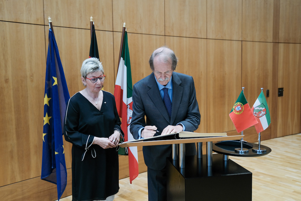 Dom Duarte de Bragança zu Gast in Düsseldorf