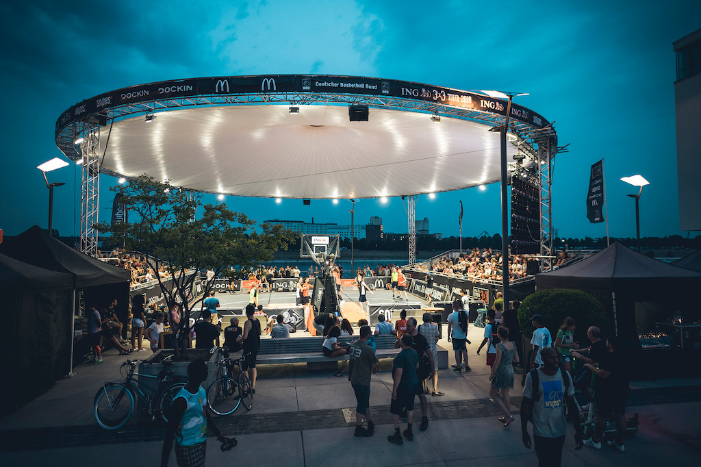 3x3-Basketball Turnier am Wochenende in Düsseldorf