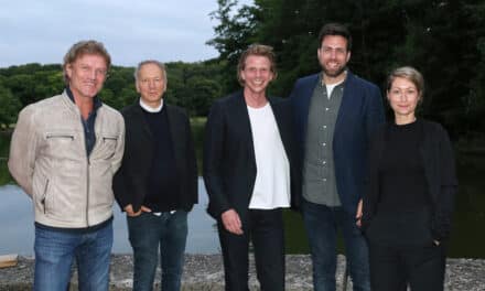 Regisseur und Produzenten vor Ort im Open Air&nbsp;Kino