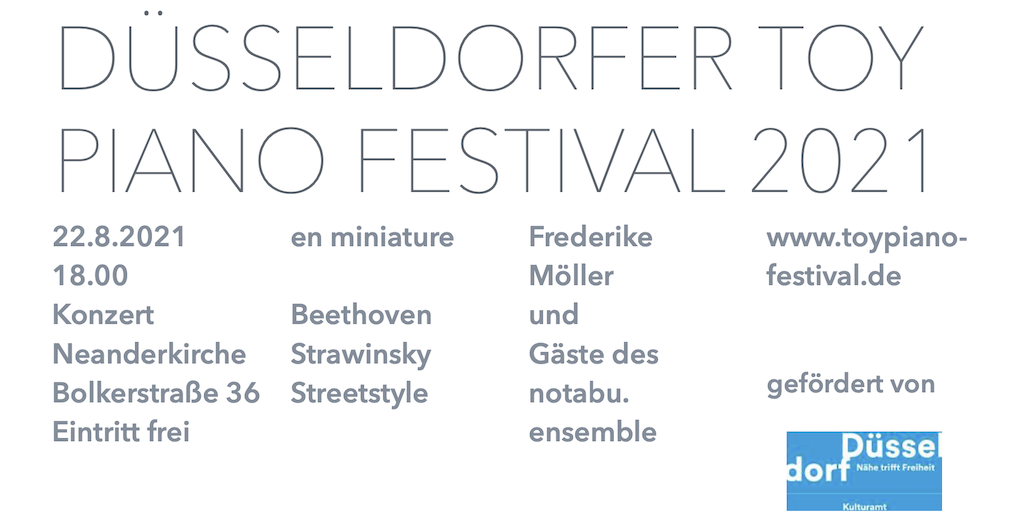 Das Toy Piano Festival in der Neanderkirche