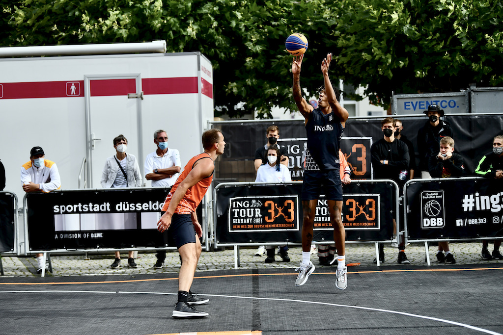 Finaltag der ING 3x3 Champions Trophy 2021 in der Sportstadt Düsseldorf