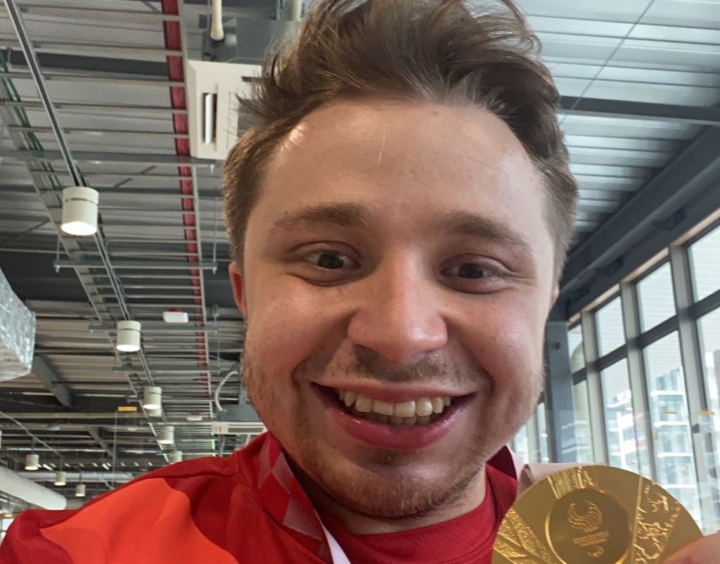 Goldmedaille für Valentin Baus