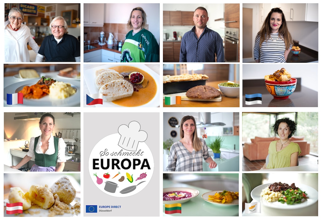 So kochen Düsseldorfs Europäerinnen und Europäer