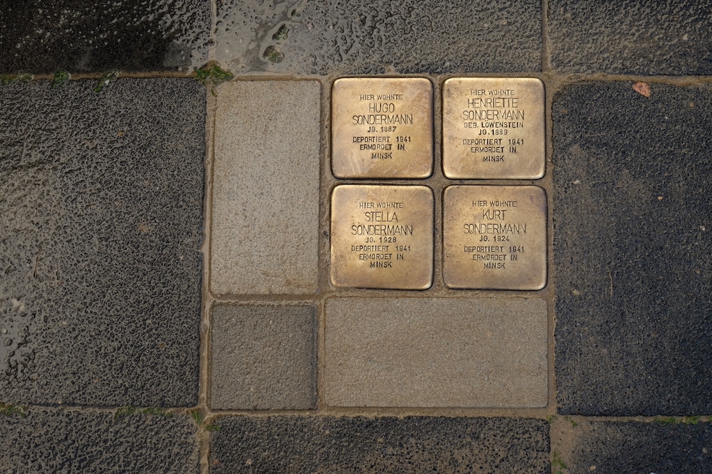 Stolperstein-Stadtspaziergänge