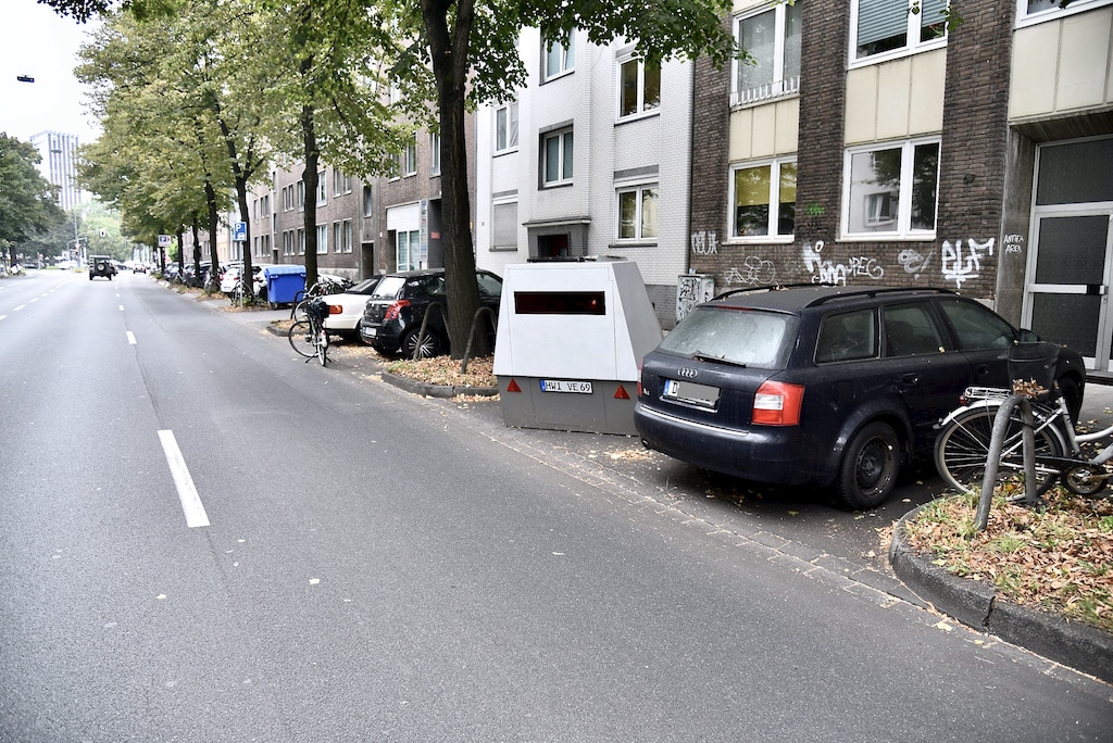 Geschwindigkeitskontrollen der Stadt in der kommenden Woche