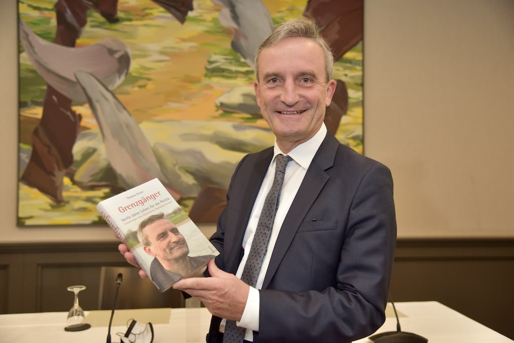 Thomas Geisel stellt sein Buch „Grenzgänger“ vor