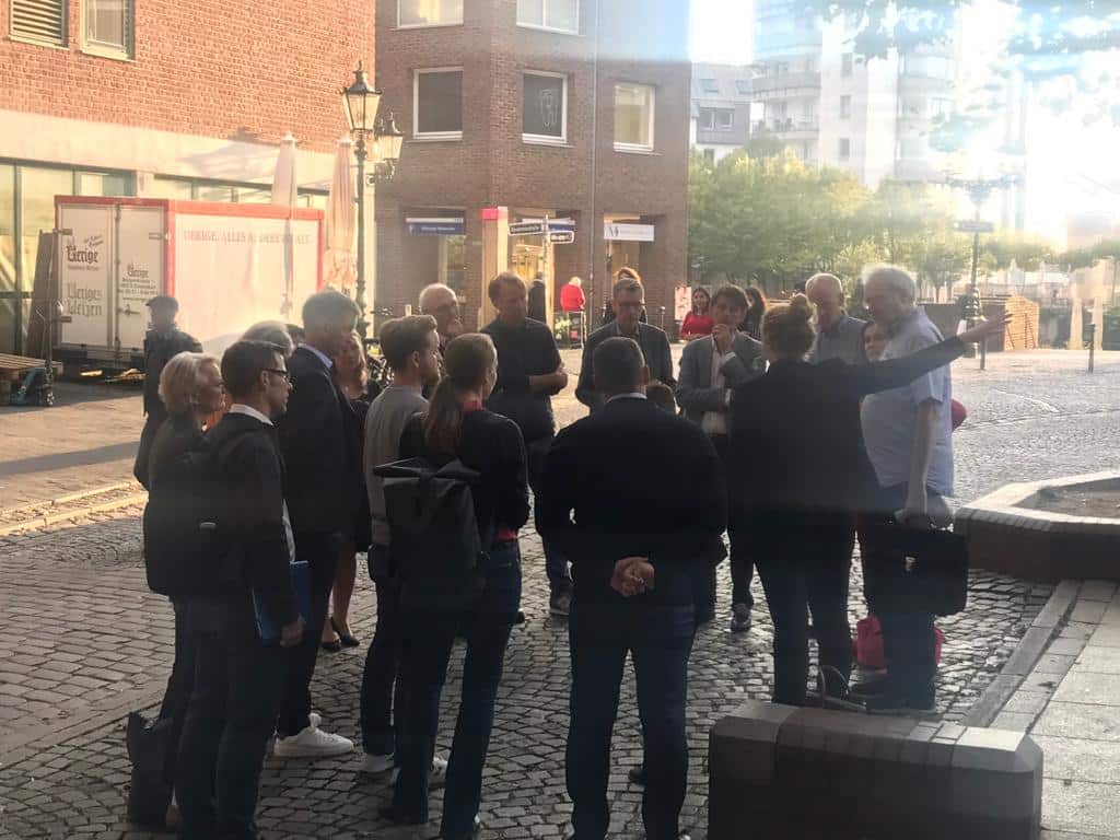 Politiker diskutieren über die Zukunft der Uerige Terrasse vor&nbsp;Ort