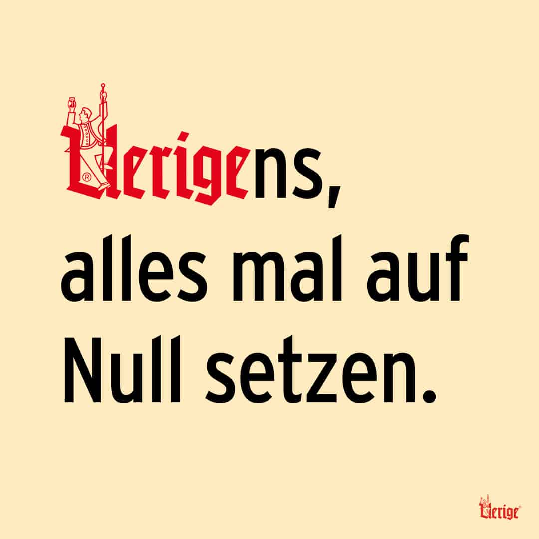 Alles auf&nbsp;Null