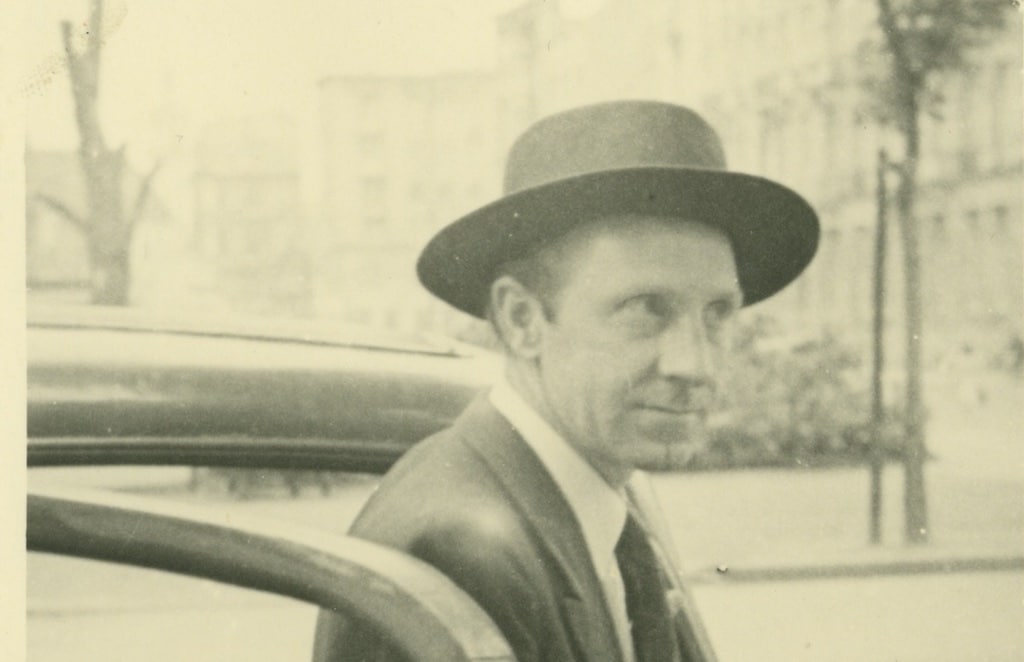 Oberbürgermeister Dr. Keller empfängt Tochter von Ehrenbürger Aloys Odenthal