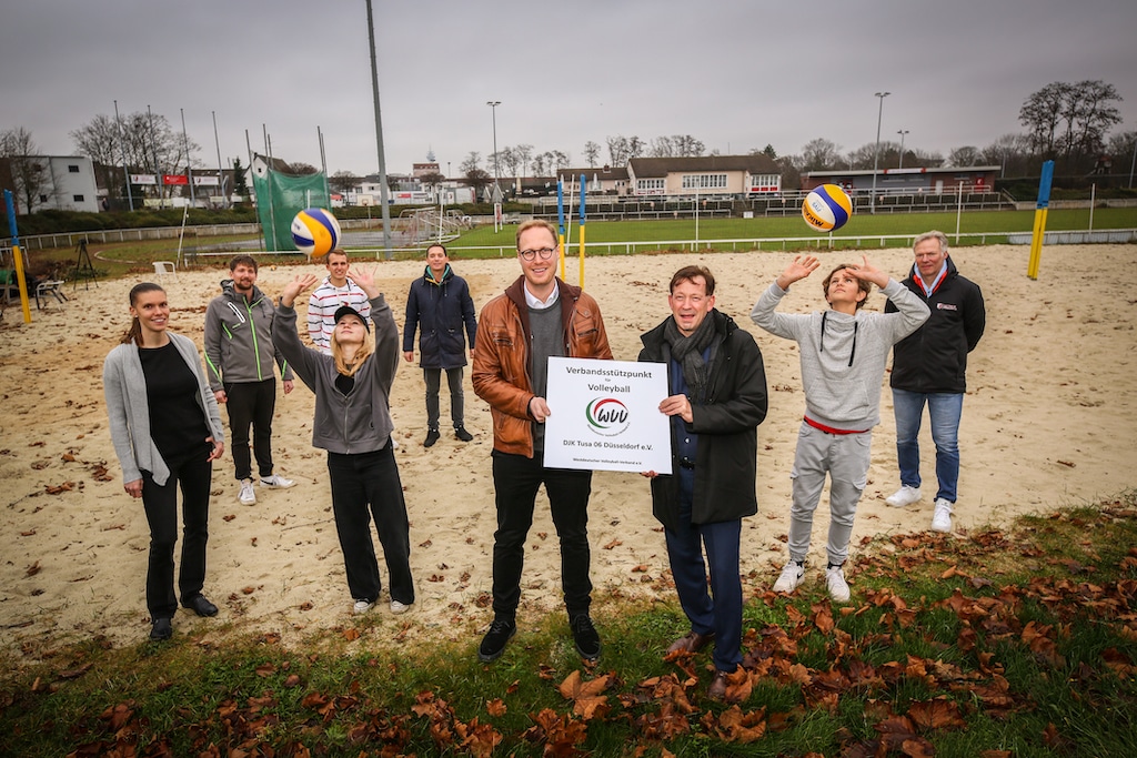 Sportstadt Düsseldorf ist offizieller Verbandsstützpunkt des Westdeutschen Volleyball-Verbands
