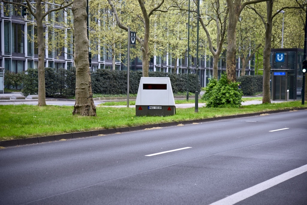 Geschwindigkeitskontrollen der Stadt in der kommenden Woche
