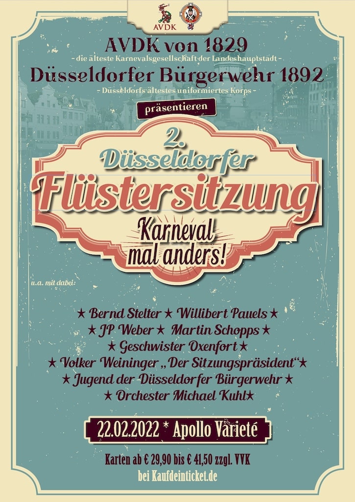 Karneval der leisen Töne im Apollo Varieté