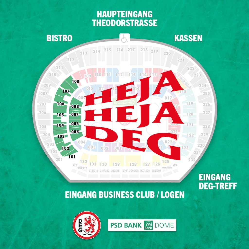 PSD BANK DOME — Westkurve wird eine neue kompakte Fanwand