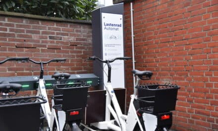 Erster Lastenrad-Automat geht in Betrieb — nur für Mieter der&nbsp;SWD