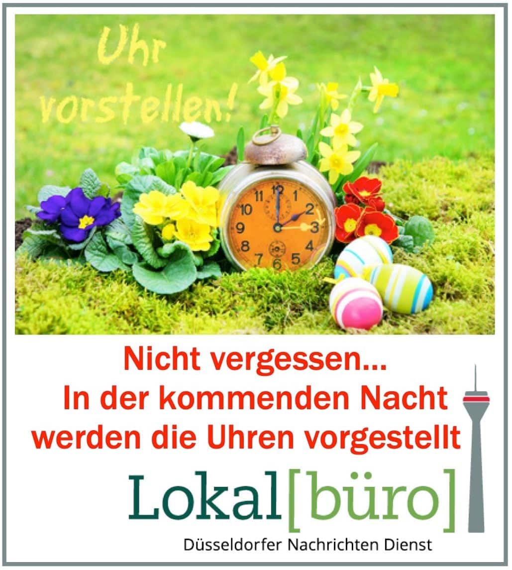 Uhren werden in der Nacht vorgestellt
