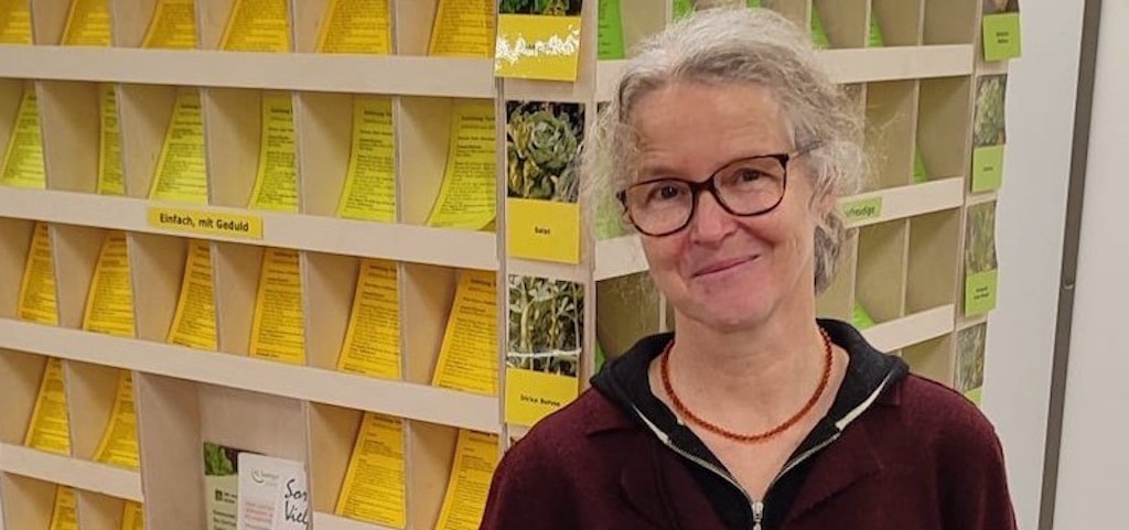 Saatgutbibliothek in der neuen Zentralbibliothek im KAP1