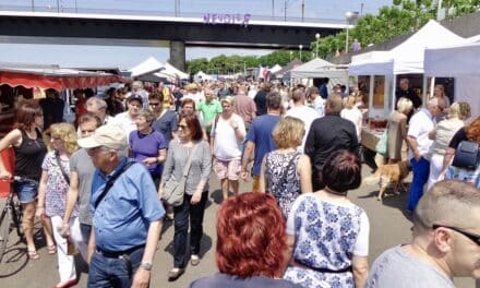 Nach über zwei Jahre Pause — endlich wieder Fischmarkt&nbsp;–