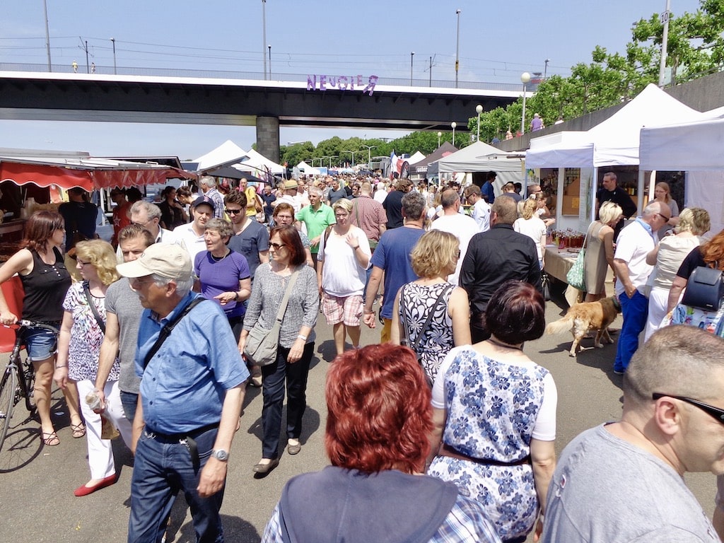 Nach über zwei Jahre Pause — endlich wieder Fischmarkt –