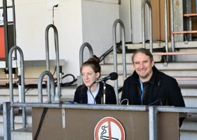 Oliver Bendt Stadionsprecher Foto: LOKALBÜRO