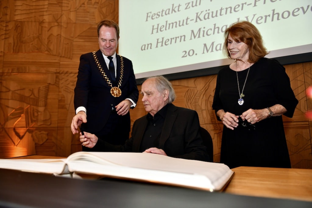 Michael Verhoeven mit dem Helmut-Käutner-Preis der Landeshauptstadt Düsseldorf ausgezeichnet