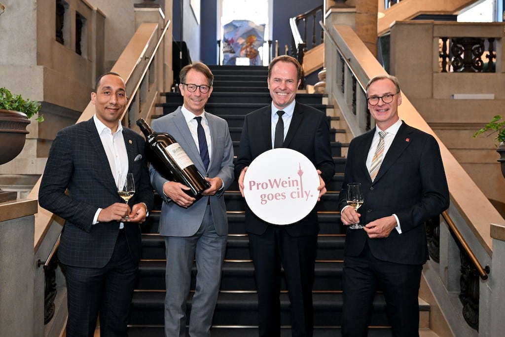 Destination Düsseldorf feierte stimmungsvollen Auftakt von ProWein goes city im Andreas Quartier