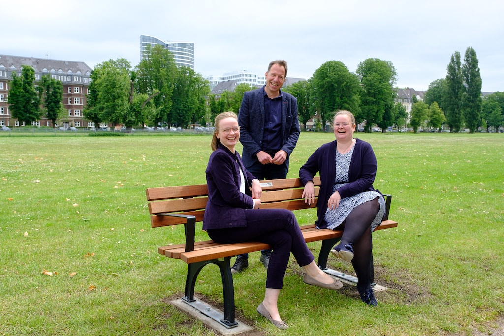 Mit Bankspenden Lieblingsplätze im Stadtgrün teilen