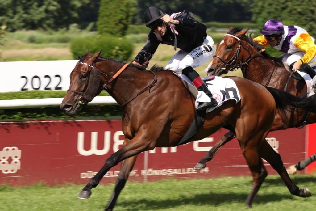 Tor für Frankreich im Düsseldorfer Klassiker