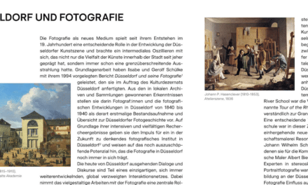 Bericht “Düsseldorf und Fotografie” veröffentlicht