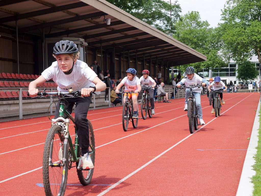Finale des Kinderradwettbewerbs Petit Départ 2022