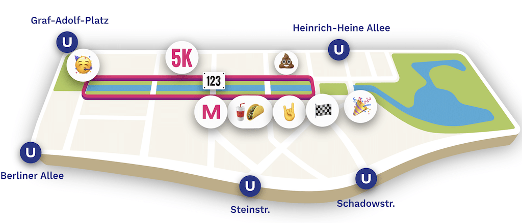 Elite-Rennen auf der Kö
