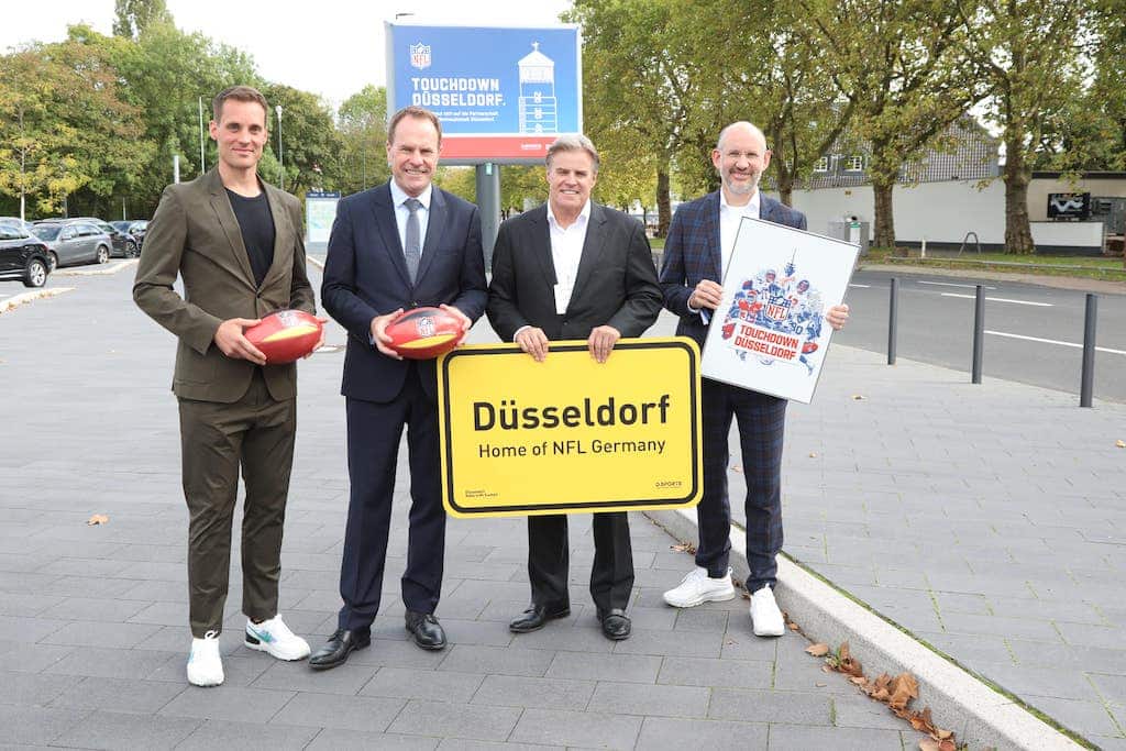 Die National Football League (NFL) und die Landeshauptstadt Düsseldorf planen weitreichende Kooperationen