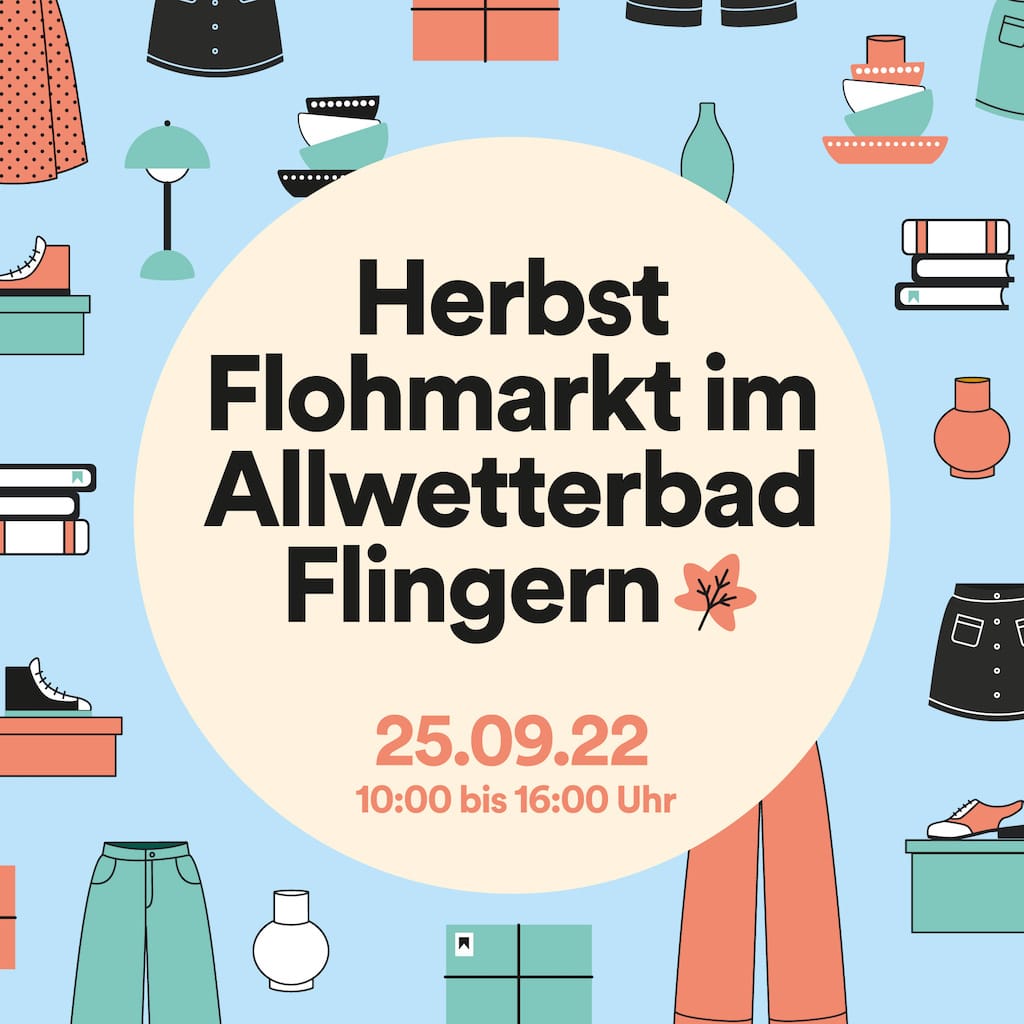 Herbst-Flohmarkt im Allwetterbad Flingern
