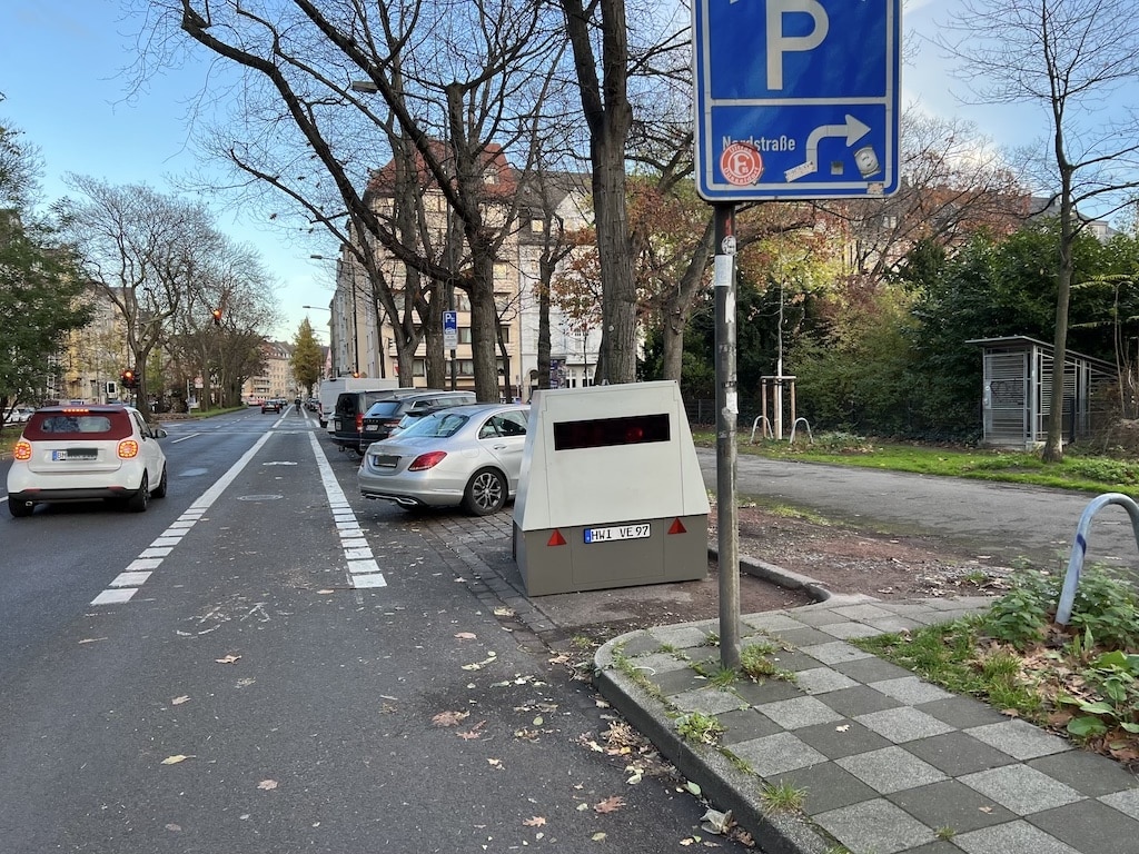 Geschwindigkeitskontrollen der Stadt in der kommenden Woche