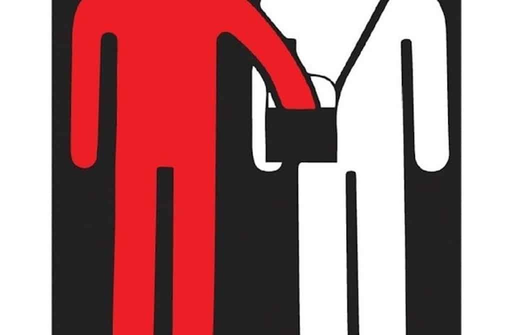 Achtung! Taschendiebe — Attention! Pickpockets
