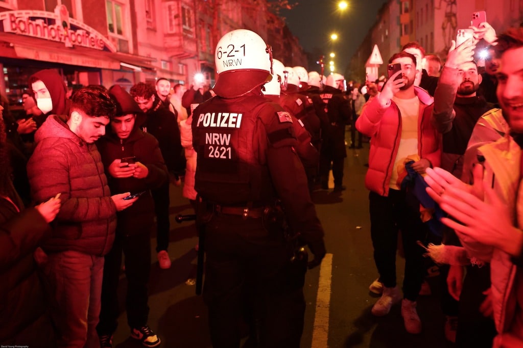 Intensiver Polizeieinsatz in Oberbilk und Stadtmitte