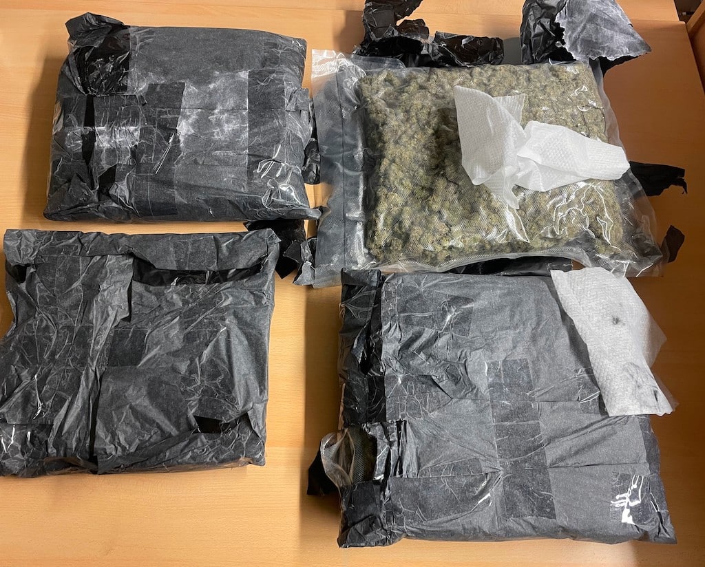 Zoll findet 3 Kilogramm Cannabis