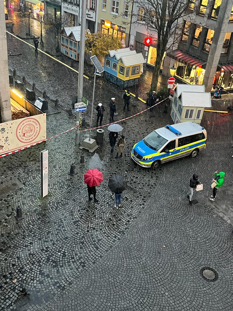Tatverdächtiger nach Drohung gegen Weihnachtsmarkt ermittelt