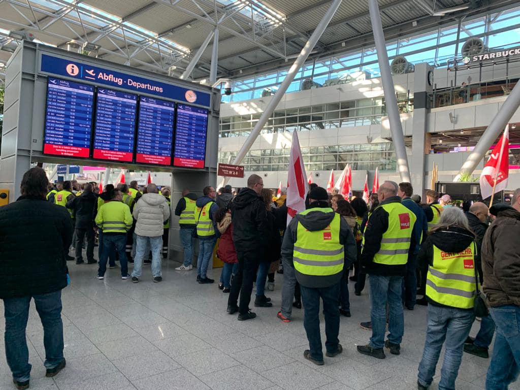 Update zum bundesweiten Warnstreik am Montag, 10. März 2025: