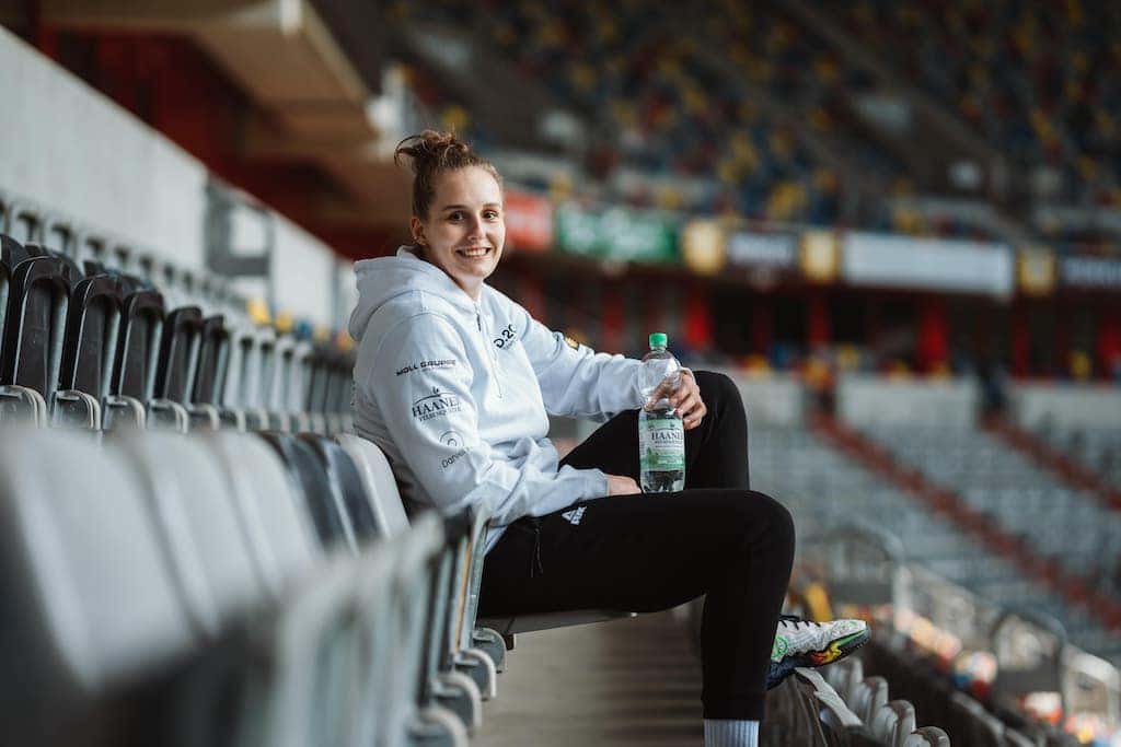 Basketballerin Sarah Polleros ist neu im Team Düsseldorf