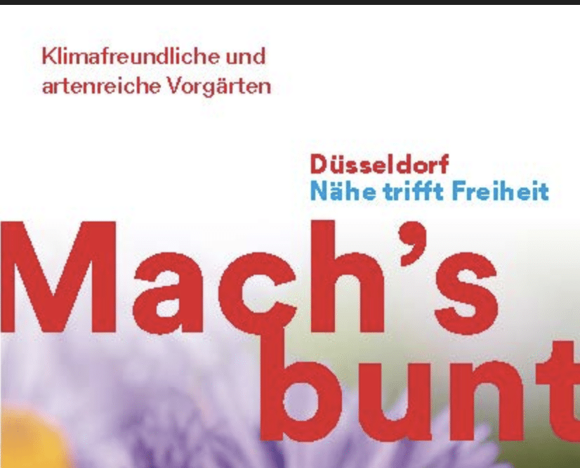 Kostenloses Seminar zu klimafreundlichen und artenreichen Vorgärten