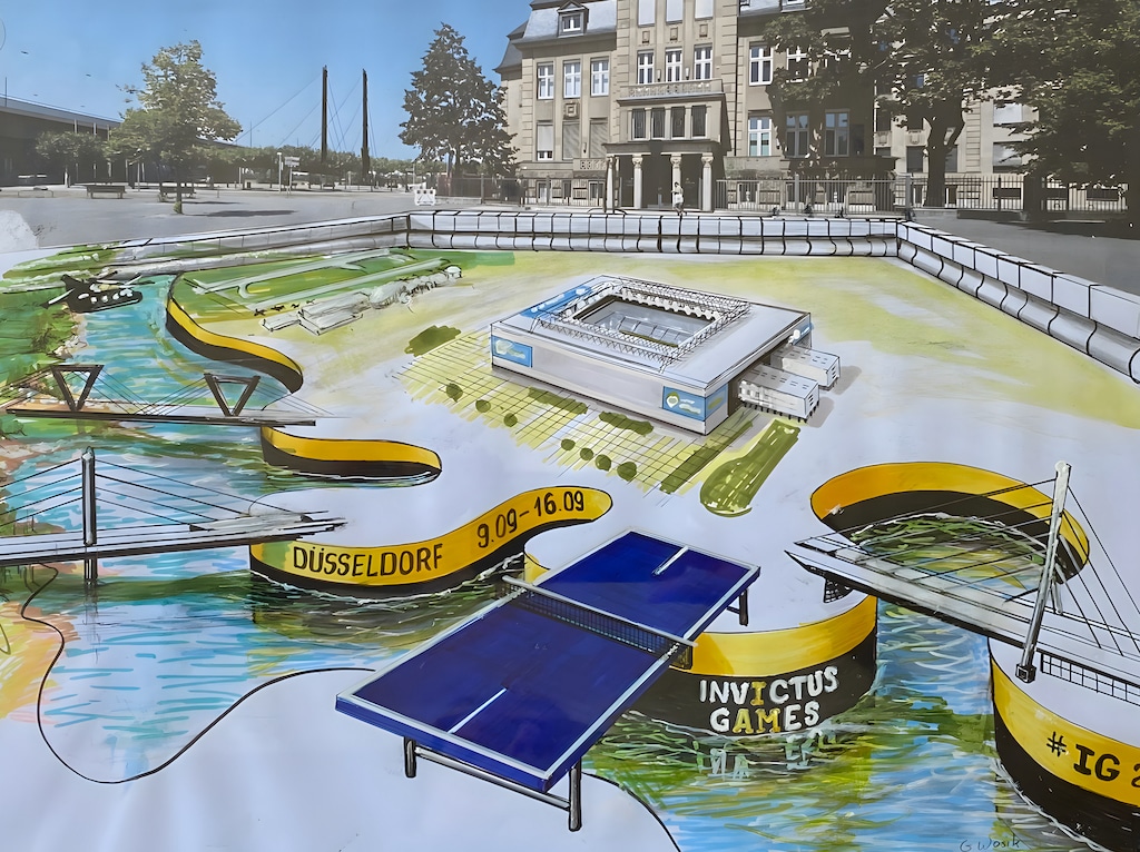 Die Invictus Games und die Kunst