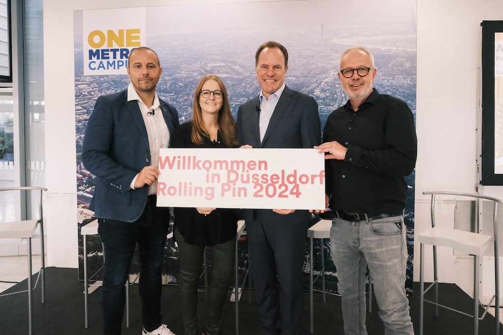 Deutschlands größter Gastro-Gipfel “Rolling Pin.Convention” findet ab 2024 in Düsseldorf statt