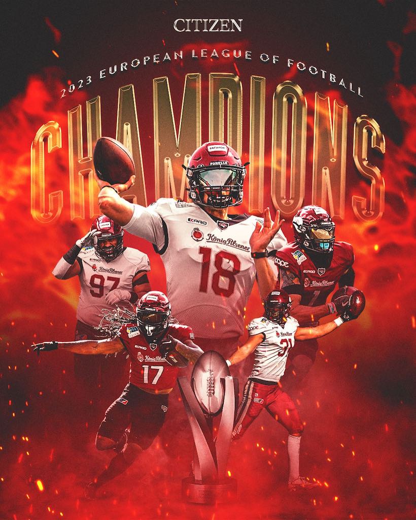 Rhein Fire krönt die perfekte Season mit dem Meistertitel