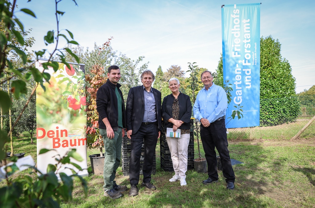 Stadt stellt 225 Bäume für private Gärten in Düsseldorf bereit