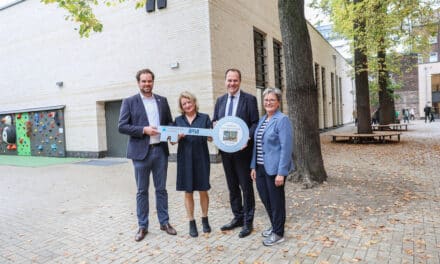 Fertigstellung der neuen Sporthalle und Mensa der Gemeinschaftsgrundschule Kronprinzenstraße