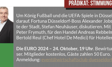 Was bringt die UEFA EM dem deutschen Fußball und der Stadt Düsseldorf&nbsp;?