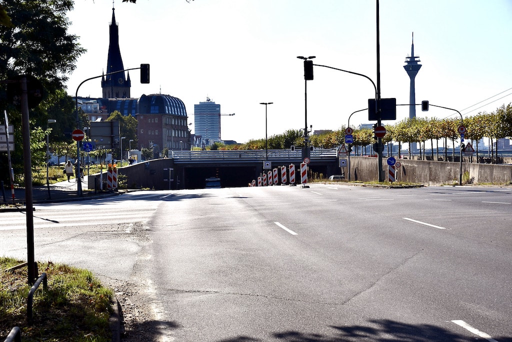 Rheinufertunnel: Nächtliche Verkehrseinschränkungen vom 2. bis 6. Juni